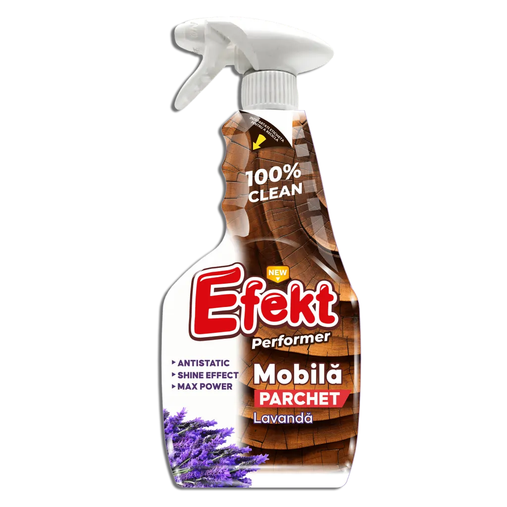 Soluție curățare Mobilă / Parchet Efekt, Lavandă, 750ml