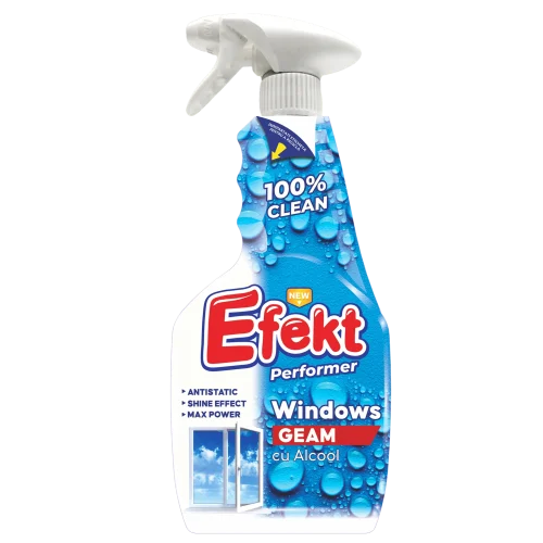 Soluție curățare Geamuri Efekt Performer , Alcool, 750ml